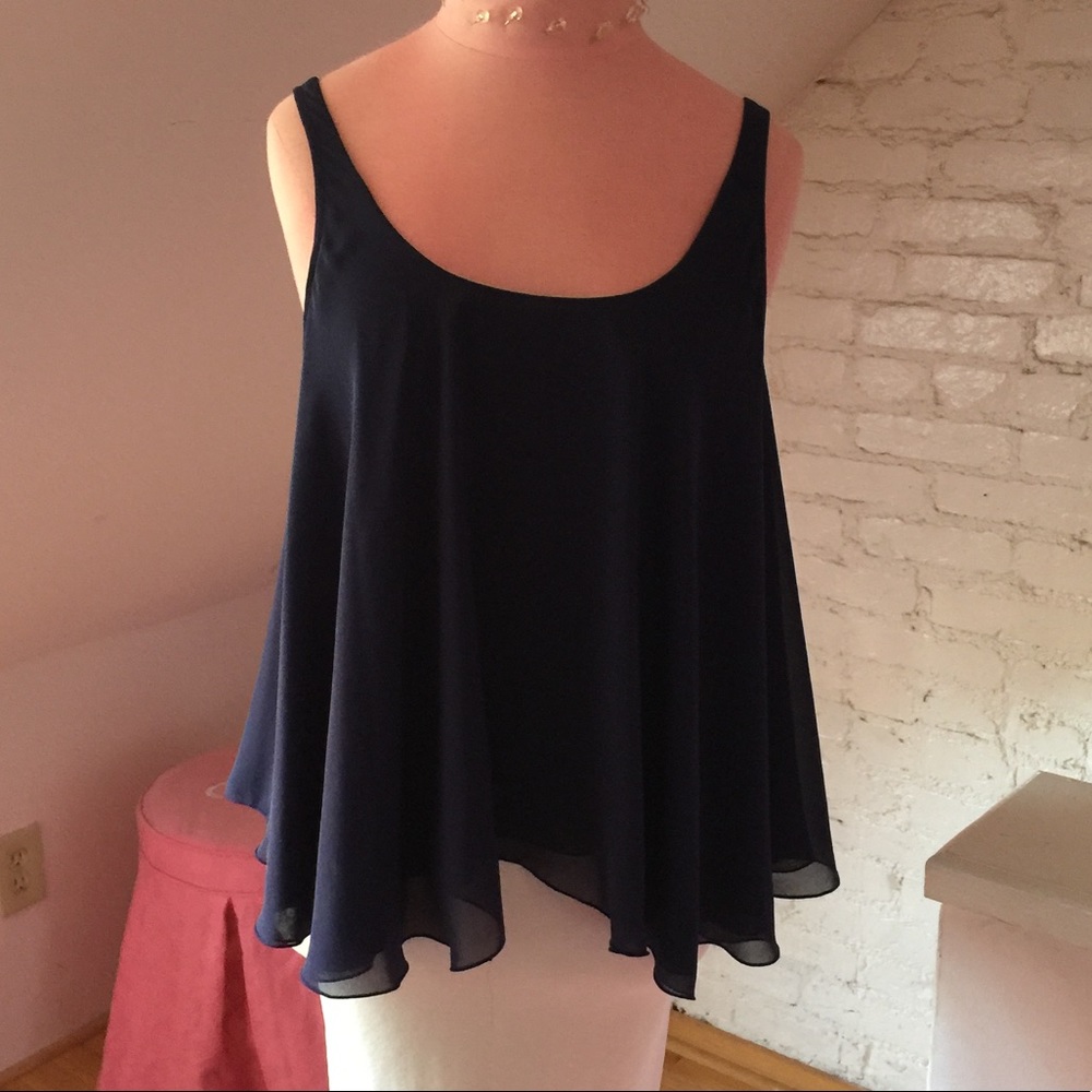 Plastic island summer blouse